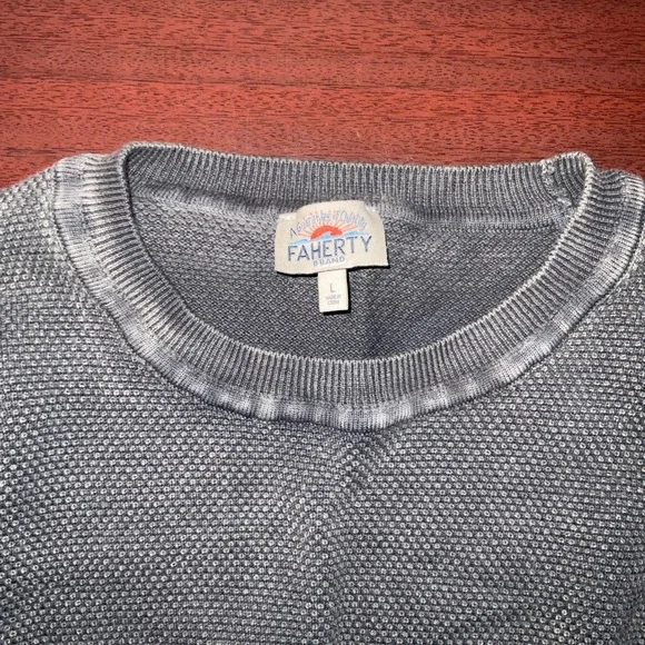 Sunwashed Crewneck Sweater - Faded Black - Picture 5 of 8